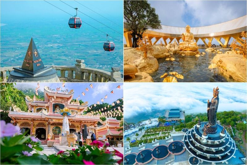 Núi Bà Đen nổi tiếng với chùa Bà và tượng Phật đồng Núi Bà Đen nổi tiếng với chùa Bà và tượng Phật đồng (Ảnh: Sưu tầm)
