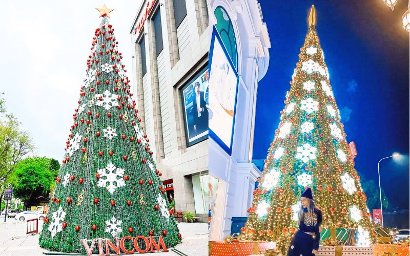 Không khí Noel tràn ngập khu mua sắm Không khí Noel tràn ngập khu mua sắm