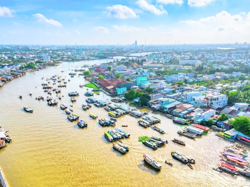 Thời tiết của Cần Thơ vào mùa khô
