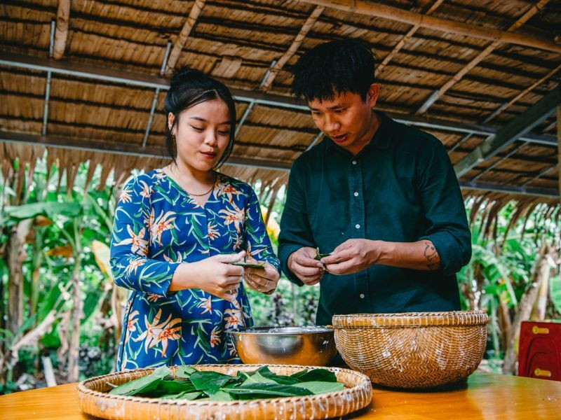 Trải nghiệm làm bánh miền Tây