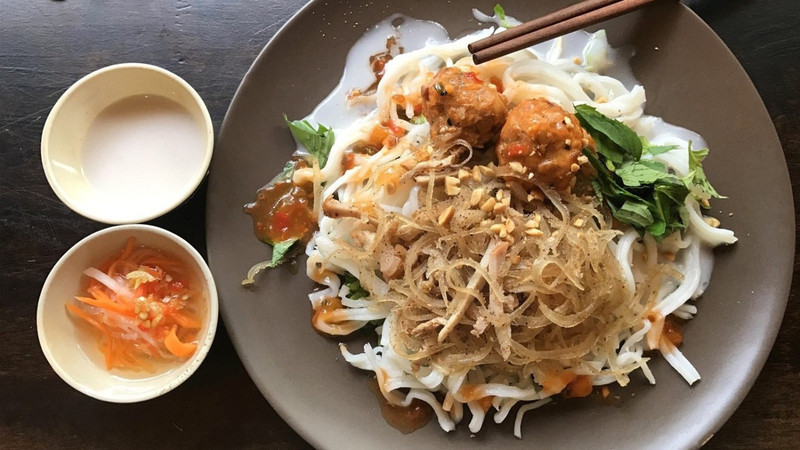 Bánh tằm bì Sa Đéc 