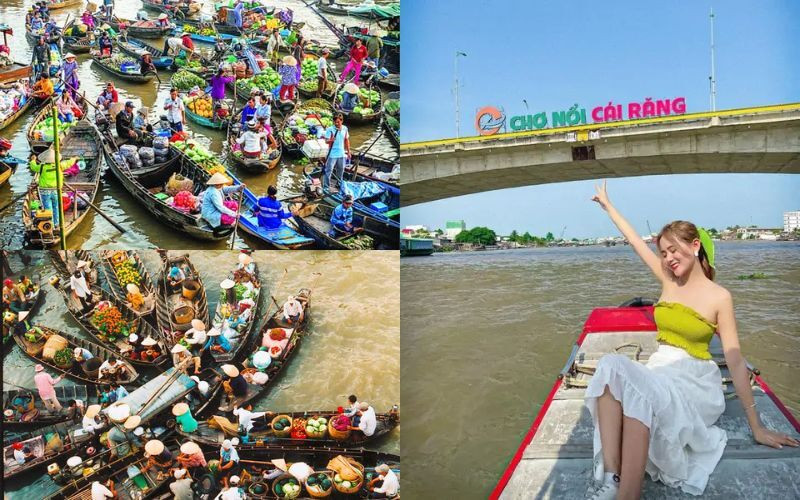 Chợ nổi Cái Răng - sôi động nhất miền Tây 