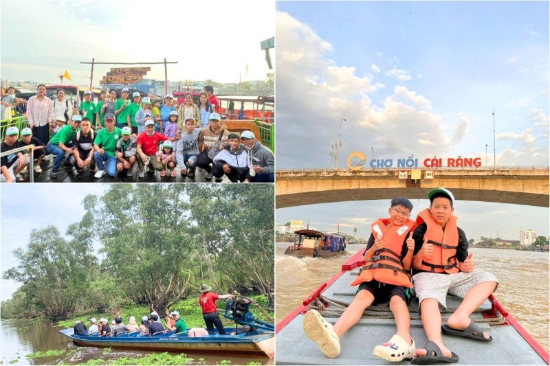 Tour chèo thuyền ba lá khám phá sông nước trong ngày Tour chèo thuyền ba lá khám phá sông nước trong ngày