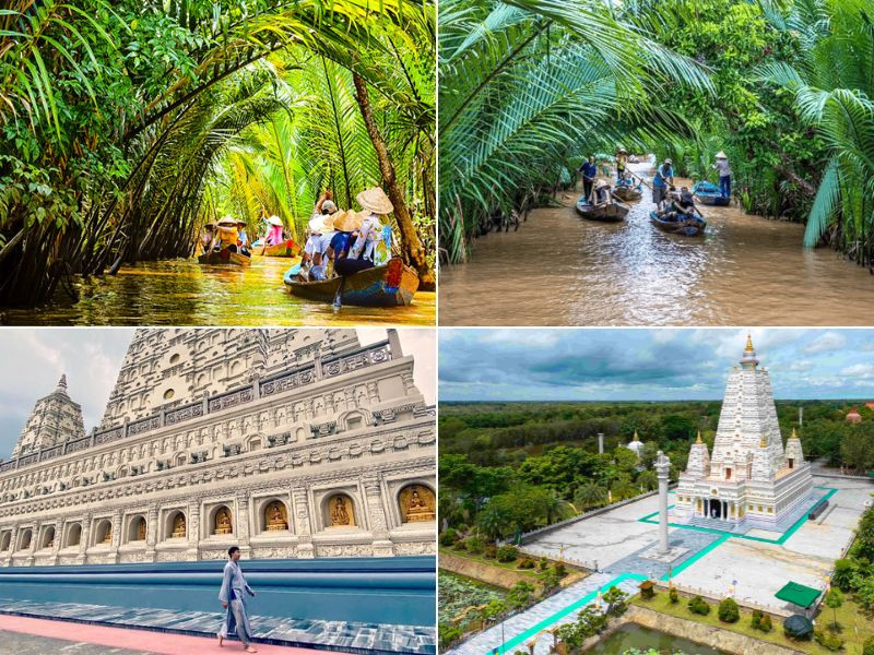 Cù lao Thới Sơn và Thiền viện Trúc Lâm Chánh Giác.