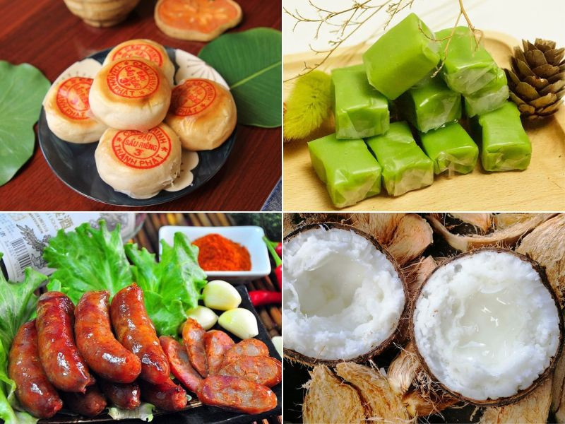 Các đặc sản Miền Tây mua về làm quà Các đặc sản Miền Tây mua về làm quà