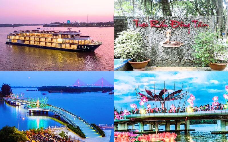 Hành trình tour Tết miền Tây tham quan các điểm đến nổi tiếng