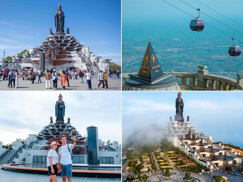 Săn mây trên đỉnh núi Bà Đen