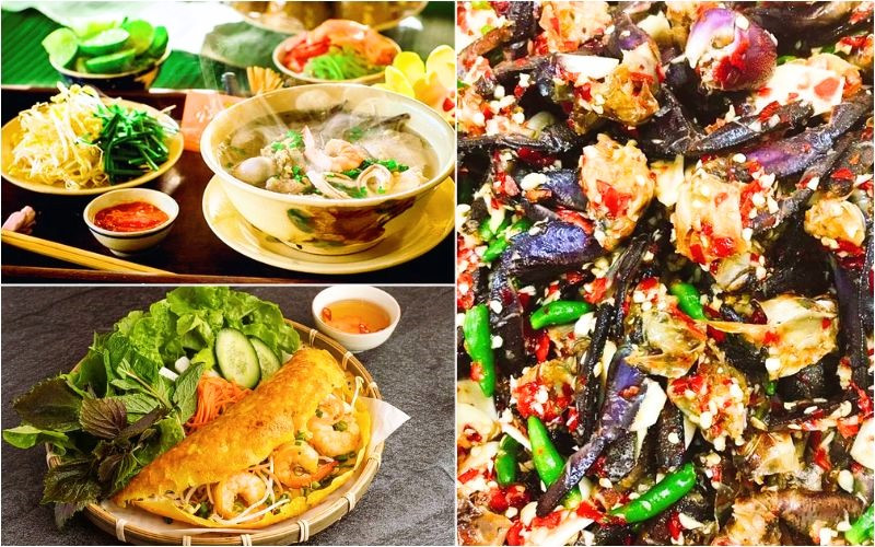 Thưởng thức các món đặc sản thơm ngon