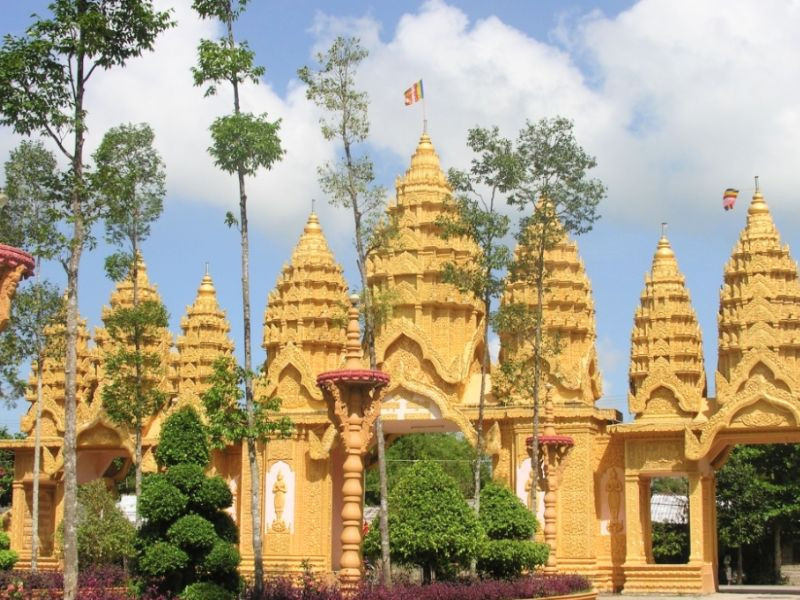 Trà Vinh mang đậm văn hóa Khmer