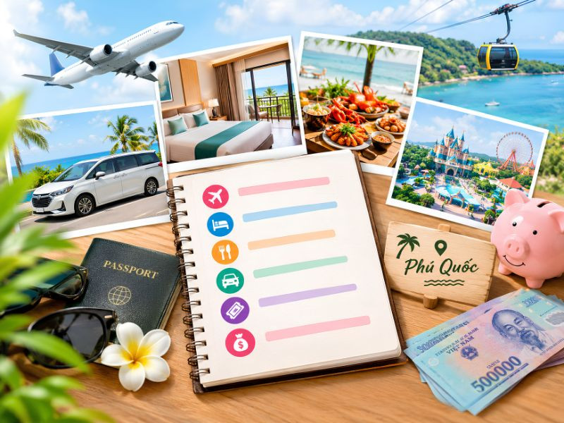 Chủ động dự trù ngân sách cho chuyến du lịch Phú Quốc Tết 2027 (Ảnh: Sưu tầm)