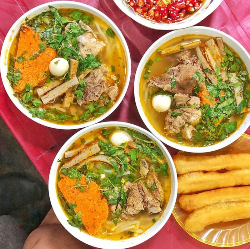 Những nguyên liệu vô cùng đơn giản để tạo nên món bánh canh ruộng độc đáo