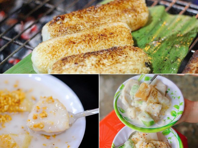Món chè chuối nướng hấp dẫn vị giác 
