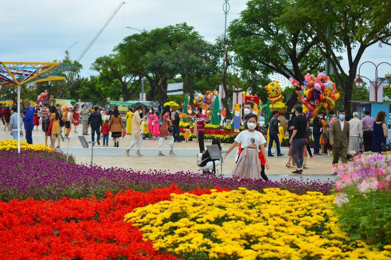 Không khí nhộn nhịp vào những ngày Tết ở Đà Nẵng