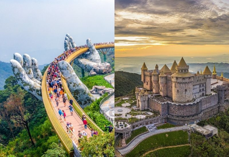 Bà Nà Hills và Cầu Vàng Đà Nẵng