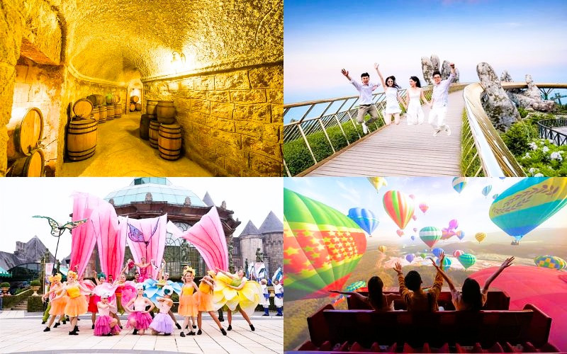 Các điểm tham quan khác tại Bà Nà Hills Các điểm tham quan khác tại Bà Nà Hills