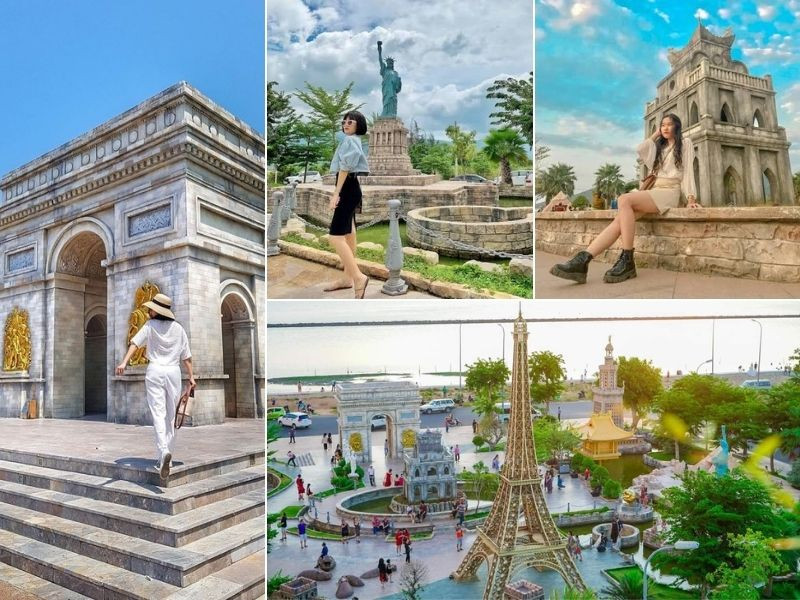 Check-in các biểu tượng thế giới “thu nhỏ” tại Công viên Kỳ Quan