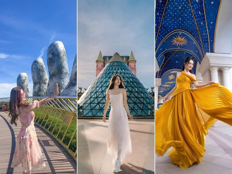 Cầu Vàng và Quảng Trường Nhật Thực - tọa độ lên hình cực đẹp Cầu Vàng và Quảng Trường Nhật Thực - tọa độ lên hình cực đẹp