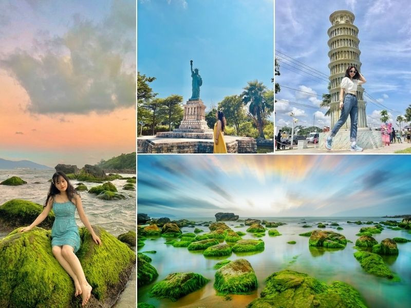 Rạn Nam Ô và Công viên kỳ quan Thế giới với các góc chụp ảnh triệu view Rạn Nam Ô và Công viên kỳ quan Thế giới với các góc chụp ảnh triệu view