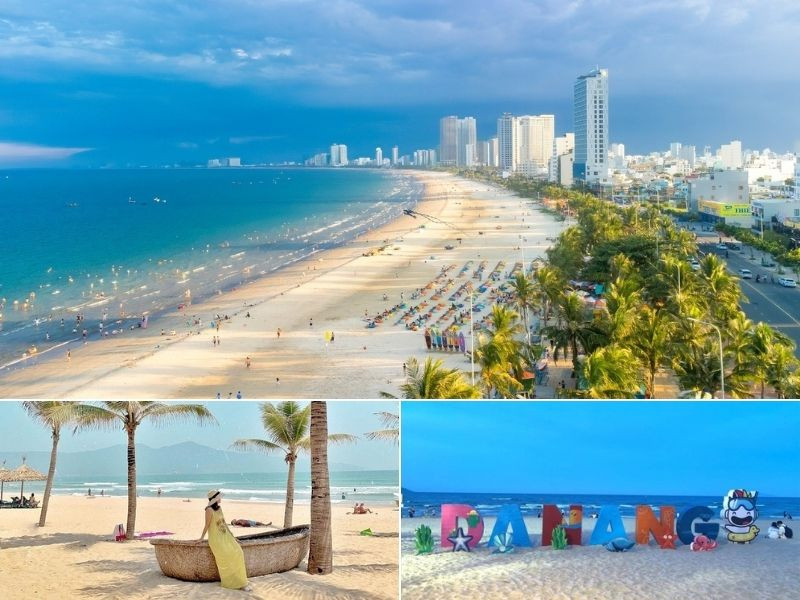 Du lịch biển Đà Nẵng, làn nước trong xanh