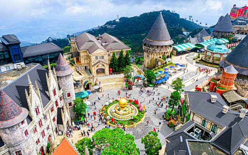 Khung cảnh Bà Nà Hills