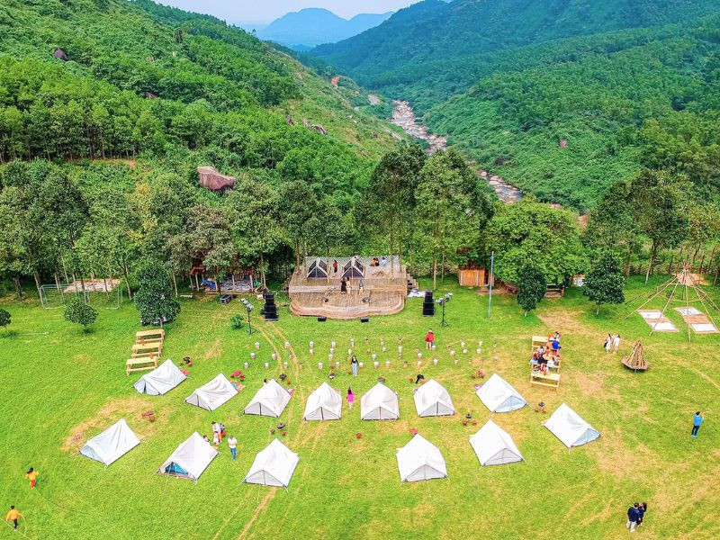 Khung cảnh làng Toom Sara