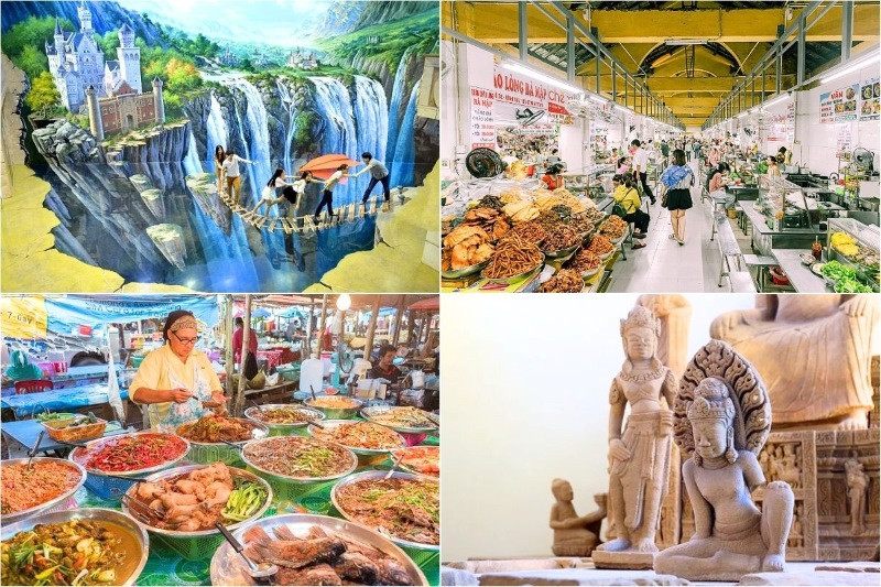 Ngày mưa có thể khám phá bảo tàng, chợ và các khu trong nhà Ngày mưa có thể khám phá bảo tàng, chợ và các khu trong nhà