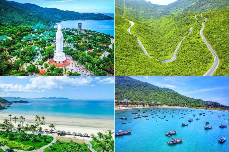 Ngày nắng thích hợp khám phá biển và đèo Ngày nắng thích hợp khám phá biển và đèo