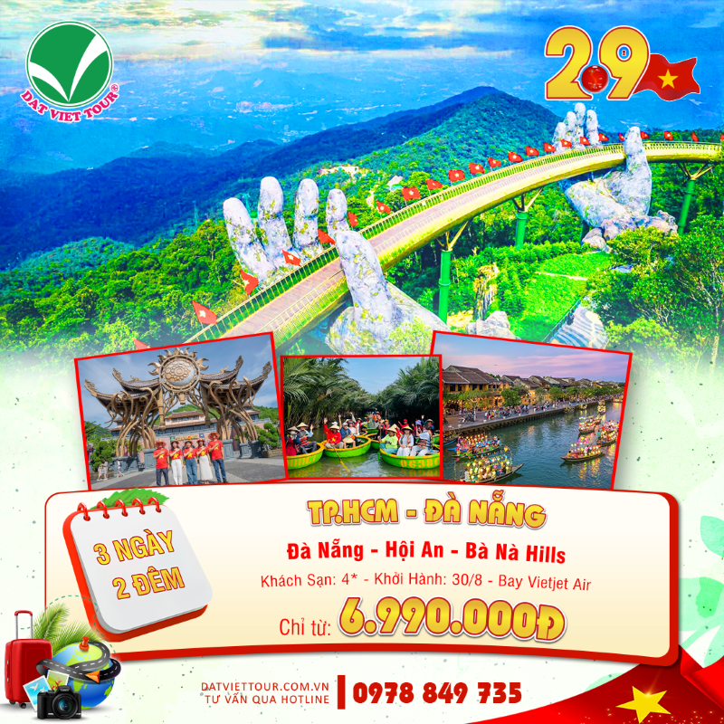 Tour du lịch Đà Nẵng lễ 2/9