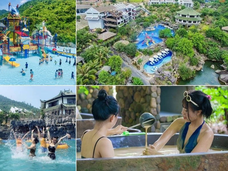 Thư giãn với các dịch vụ tại Suối khoáng nóng Núi Thần Tài 