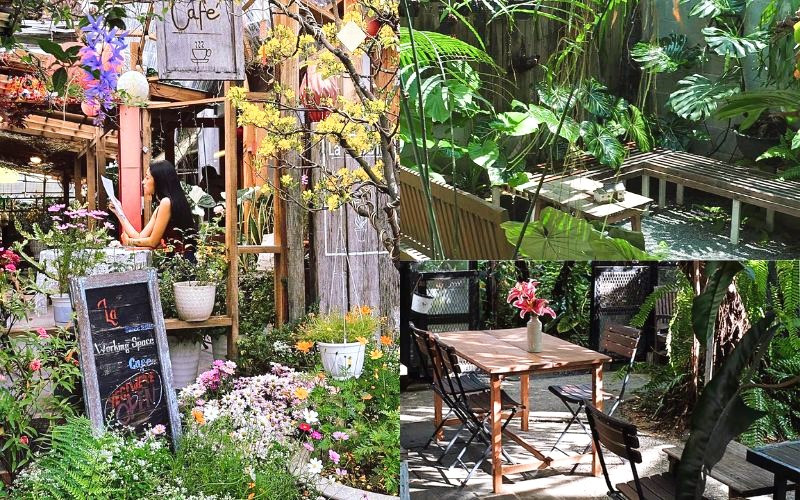 La's Cafe mang phong cách điển hình Đà Lạt 