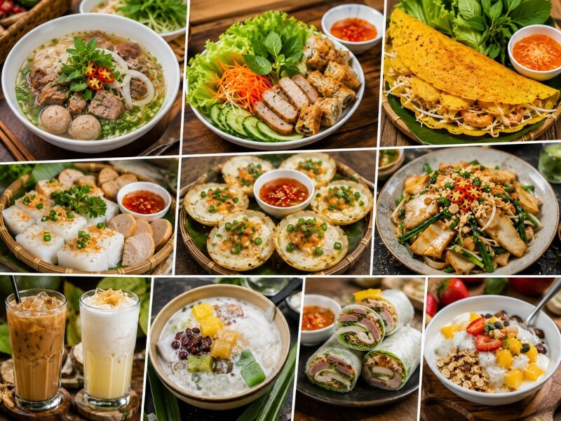 Ẩm thực Nha Trang với đa dạng các món ăn hấp dẫn Ẩm thực Nha Trang với đa dạng các món ăn hấp dẫn