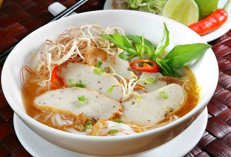 Bún chả cá - Món ăn đặc sản của Nha Trang