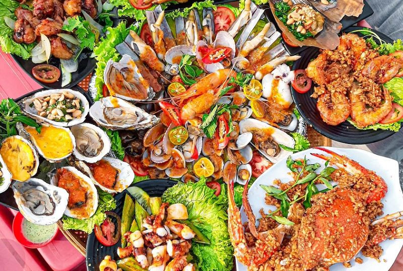 Các món hải sản tươi ngon tại Nha Trang 