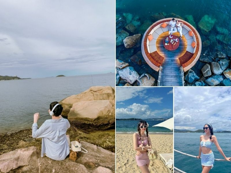 Những bức ảnh “triệu like” với background cực xịn tại Hòn Đỏ