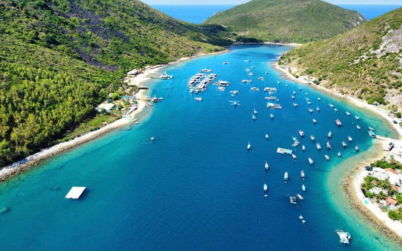 Đảo Bích Đầm thu hút du khách tại Nha Trang 