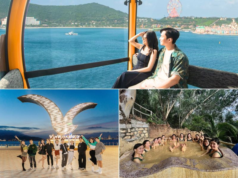 Các trải nghiệm trong tour Nha Trang 3 ngày 3 đêm 