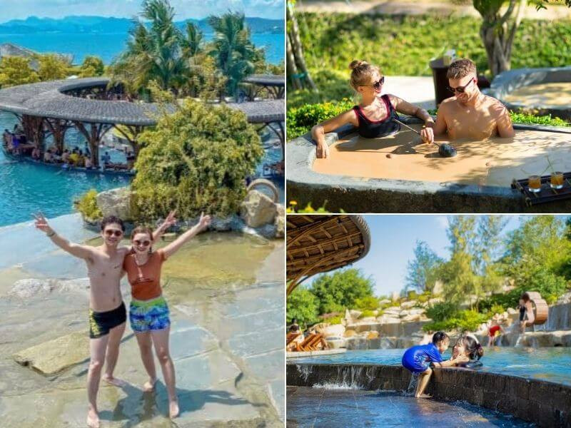 Trải nghiệm tắm bùn thư giãn tại Hòn Tằm
