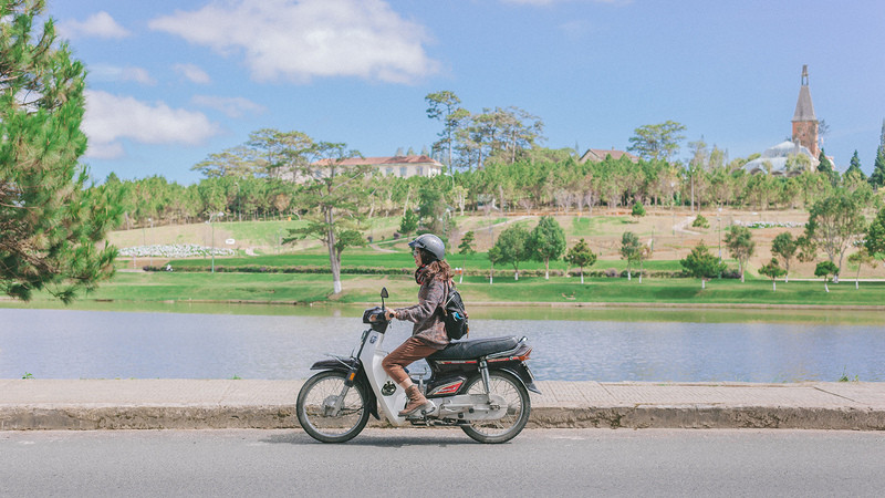 Thuê xe máy tự túc tại Nha Trang 