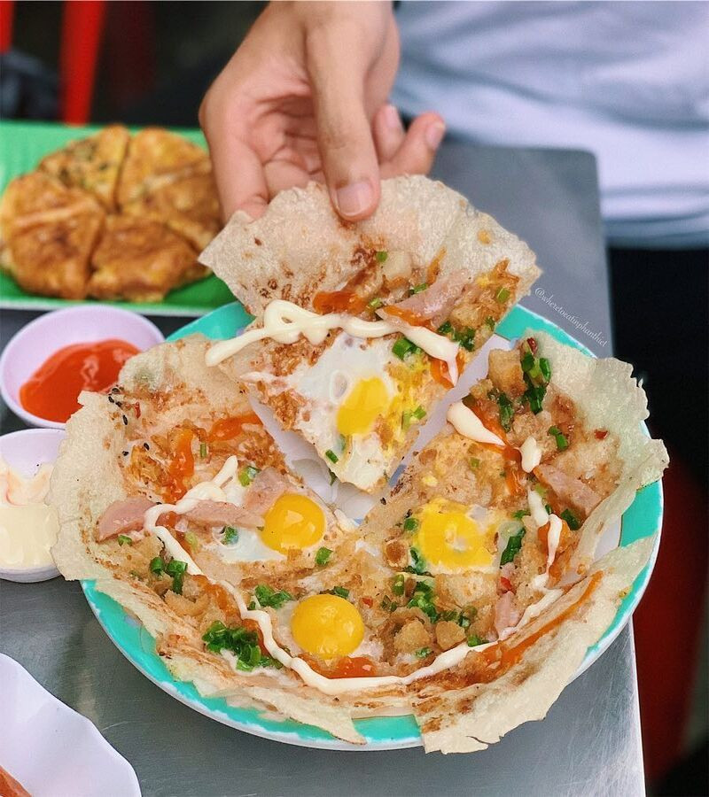  Bánh tráng mắm ruốc 