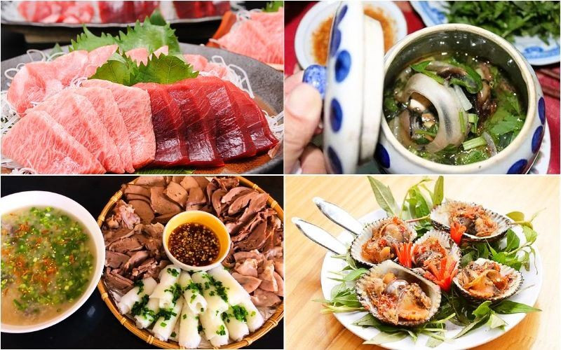 Ẩm thực mang đậm hương vị biển cả