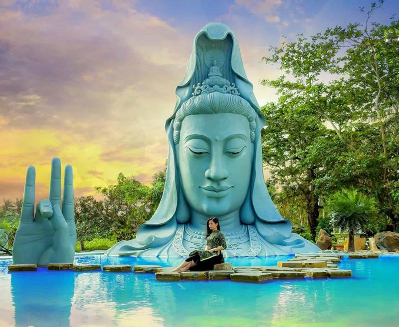 Bức tượng Phật nổi tiếng tại Chùa Thanh Lương