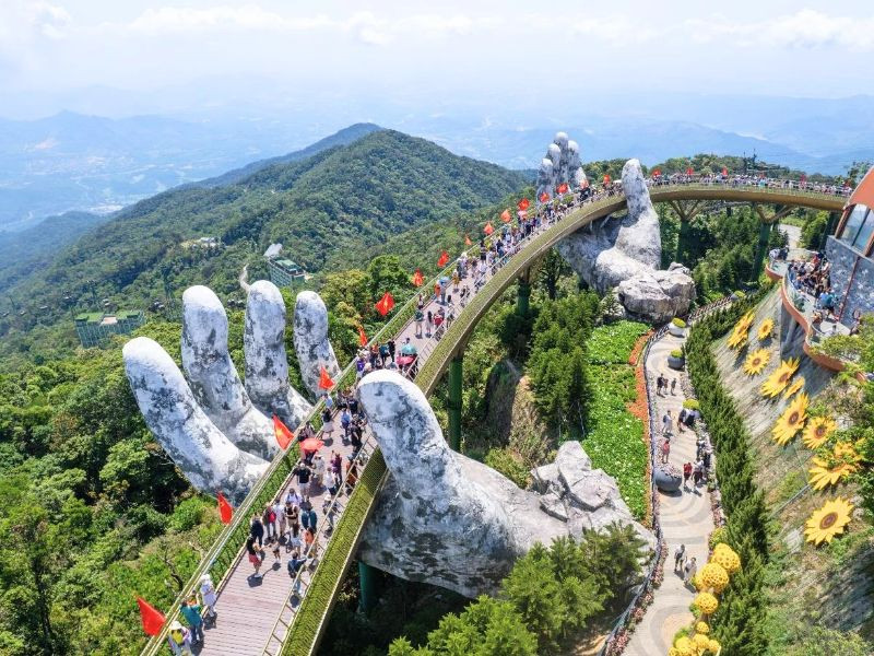 Không khí Bà Nà Hills vào dịp Tết Không khí Bà Nà Hills vào dịp Tết (ảnh: sưu tầm)