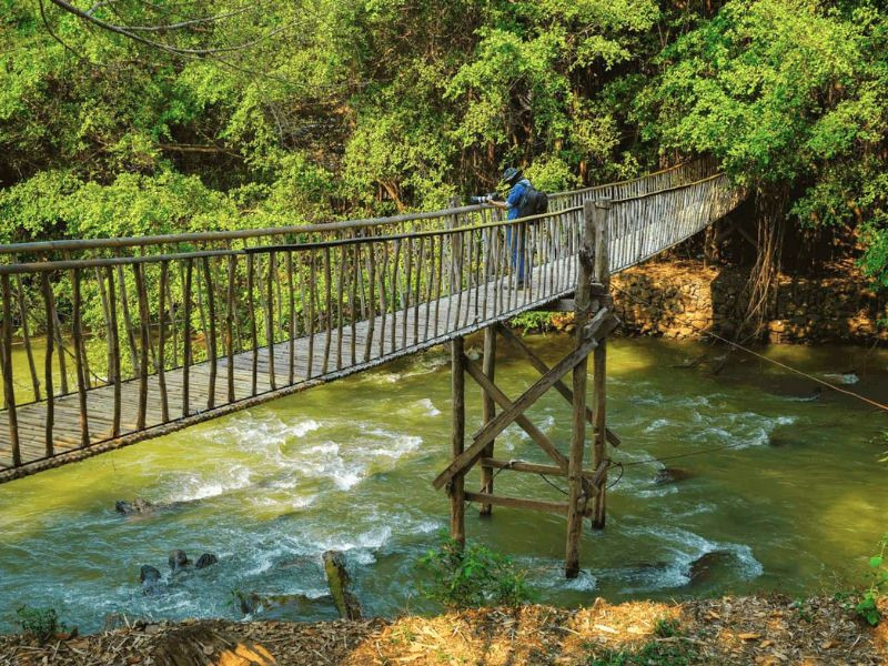Trải nghiệm cầu treo Buôn Đôn