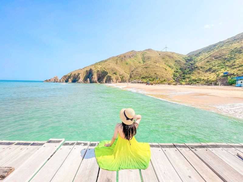 Check - in Kỳ Co - bãi biển xanh ngọc 