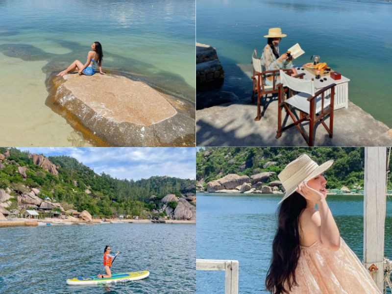 Vẻ đẹp trong xanh nên thơ của bán đảo Bình Lập