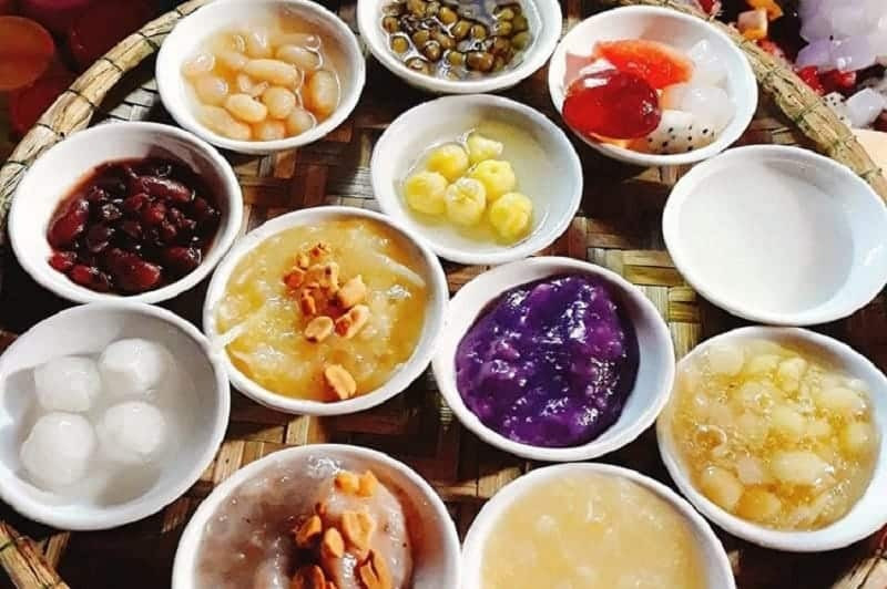 Chè Huế với đa dạng các loại 