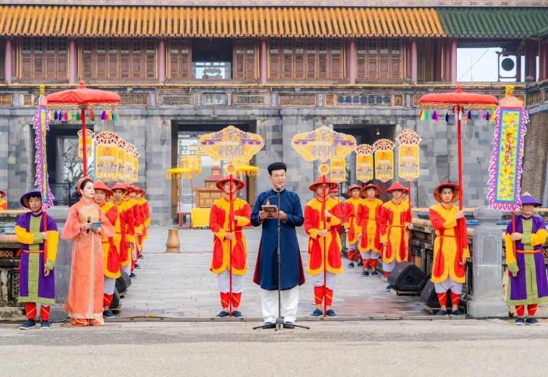 Lễ Ban Sóc Huế xuân cố đô cung đình triều Nguyễn Lễ Ban Sóc Huế xuân cố đô cung đình triều Nguyễn