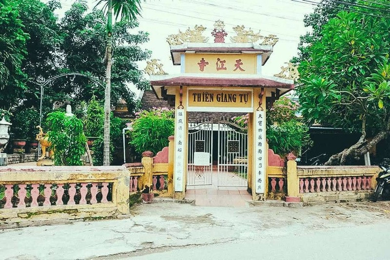 Chùa Thiên Giang Tự nhỏ xinh giữa khung cảnh bình yên