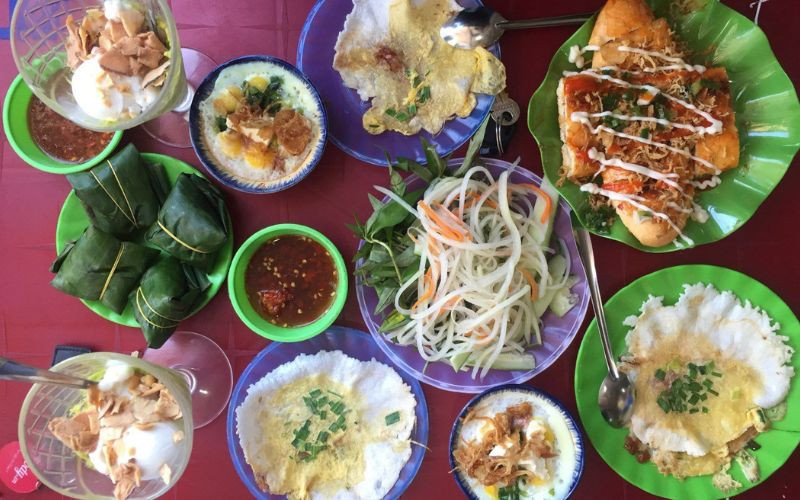 Bánh ép Dì Mai tại Huế