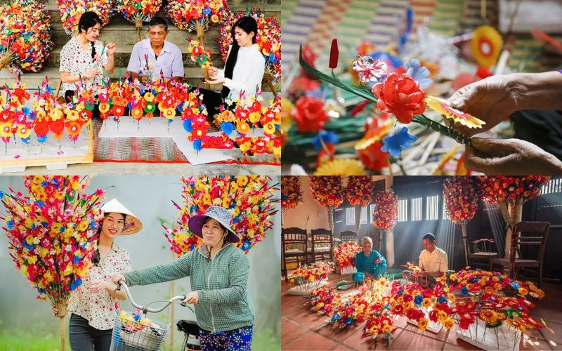 Vẻ đẹp tại làng hoa Thanh Tiên